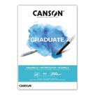 Papel Graduate Aquarela bloco 20 folhas 250g A4 - Canson