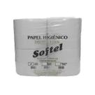 Papel Higiênico 500m Luxo Softel com 8 Rolos