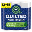 Papel higiênico acolchoado Northern Ultra Soft & Strong 12 Mega
