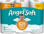 Papel higiênico Angel Soft 72 rolos 2 folhas seguro para fossa séptica