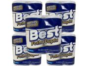 Papel Higiênico Best Folha Dupla 05 Pct C/4 Rolos Kit Papel Higiênico Best Folha Dupla 05 Pct C/4 Rolos Kit
