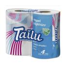 Papel Higiênico C/4 Rolos de 30m Folha Simples Tailu Papel Higiênico C/4 Rolos de 30m Folha Simples Tailu