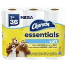 Papel higiênico Charmin Essentials Soft 9 Mega Rolls