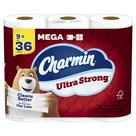 Papel Higiênico Charmin Ultra Forte 9 Rolos Mega com 242 Folhas