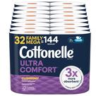Papel higiênico Cottonelle Ultra Comfort 32 Family Mega Rolls