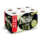 Papel Higiênico Doméstico Ness 10cm x 30m com 8 Pacotes de 12 Rolos Ipel