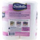 Papel higienico dualette ultra folha dupla com 4 rolos