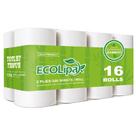 Papel Higiênico ECOLipak 16 Rolos Bambu 2 Camadas 320 Folhas