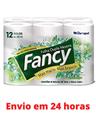 Papel Higiênico Fancy 12 Rolos folha dupla - Damapel