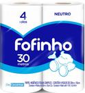 Papel higiênico fofinho 4 rolos