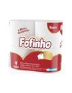 Papel higiênico fofinho folha dupla c/4