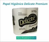 Papel Higiênico Folha Dupla Delicate Premium 64 Rolos