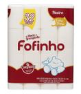 Papel Higiênico Folha Dupla Neutro 30x10 Fofinho 32 Rolos