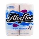 Papel Higiênico Folha Simples AlveFlor Soft 64 Unidades
