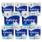 Papel Higiênico Folha Simples C/32 Rolos 30m cada Fofinho