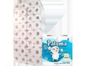 Papel Higiênico Folha Simples Neutro Paloma Fardo 64 rolos 8x8x30m