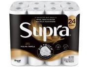 Papel Higiênico Folha tripla Bracell Supra 24 Rolos 20m