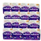 Papel higienico FolhaLev folha dupla 30m fardo 64 rolos