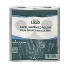 Papel Higiênico HLX300 Rolo Luxo Folhas Simples 8X10X300M Milclean