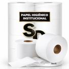 Papel Higiênico Institucional 100 Branco 8 Rolos SD