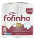 Papel Higiênico Neutro Folha Dupla 30x10 Fofinho 4 Rolos