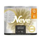 Papel Higiênico Neve Supreme Folha Tripla Leve 12 e Pague 11 Rolos