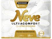Papel Higiênico Neve Ultracomfort Folha Quádrupla 12 Unidades 20m