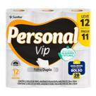 Papel Higiênico Personal Vip Folha Dupla Com 12 Rolos 20m