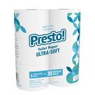 Papel higiênico Presto! 2 folhas ultra macio 6 rolos mega