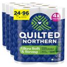 Papel higiênico Quilted Northern Ultra Soft 24 rolos mega