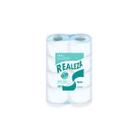 Papel Higiênico REALEZA 100% Celulose ROLÃO 10cm x 300m com 8un