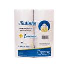 Papel higienico rolao branco economia 2 kg (fardo 8 rolos) - vo tudinha