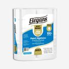 Papel higienico rolão f.simples Soft Basic Elegans Mili 10X300 8 ROLOS 100% celulose