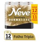 Papel Higiênico Supreme Folha Tripla com 12 Unidades NEVE
