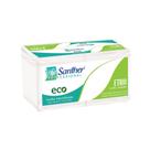 Papel Interfolha 100% celulose 22x23cm 3 dobras folha simples Santher com 2.400 folhas