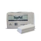 Papel interfolha Branco 22,5x21cm 2 dobras folha simples Toppel