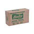 Papel Interfolha Branco 23x27cm 3 dobras folha simples Baby com 1.250 folhas