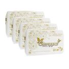 Papel Interfolha Extra Luxo 22,5x20 100%celulose C2000 Kit 4 Papel Interfolha Extra Luxo 22,5x20 100%celulose C2000 Kit 4