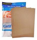Papel Kraft A4 180g Natural- Embalagens Masterprint 50 Fls M Marrom-claro Kit 4un