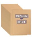 Papel Kraft Mr. Pen 100 folhas 21,6 x 27,9 cm marrom Papel Kraft Mr. Pen 100 folhas 21,6 x 27,9 cm marrom