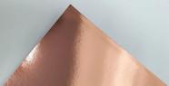 Papel Laminada 30x30cm 250 gramas Rose Gold Lamicote - 5 Folhas