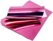 Papel Laminado A4 250g Rosa Lamicote Masterprint - 10 Folhas