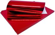 Papel Laminado A4 250g Vermelho Lamicote Masterprint - 10 Folhas