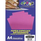 Papel Laminado Lamicote A4 250G Rose GOLD Pacote com 10 Papel Laminado Lamicote A4 250G Rose GOLD Pacote com 10