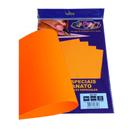 Papel Neon Laranja A4 180g C/20 Fls Off Paper Tags Convites