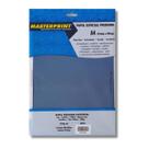 Papel Offset Liso Diplomata A4 120g Azul 20 Folhas Masterprint