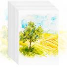 Papel para Aquarela Donyang 64 Folhas 13x18 cm 300gsm Papel para Aquarela Donyang 64 Folhas 13x18 cm 300gsm