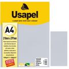Papel para Certificado Vergê A4 180g Pct C/50fls Cinza