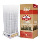 Papel para enrolar Nilef King Size 109 mm branco com filtro W, pacote com 1000 unidades