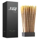 Papel para enrolar Nilef King Size, pacote com 1000 cones marrons naturais